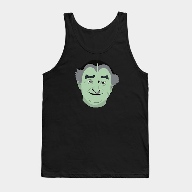 Munsters Grandpa Tank Top by ElviaMontemayor